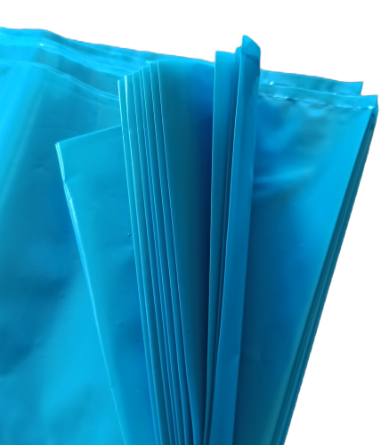 WORKI NA GRUZ LDPE MOCNE NIEBIESKIE 120L, 120 MIKRONÓW, OP. 10 SZT